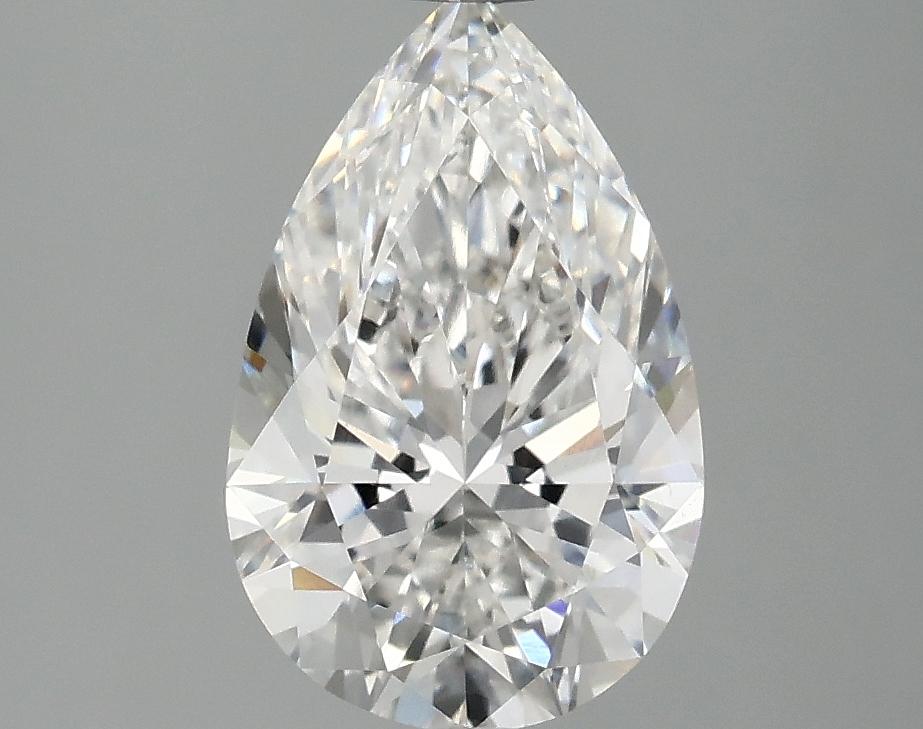 2.04 Carat Pear Shaped Ideal Cut VVS2 IGI Certified Lab Grown Diamond