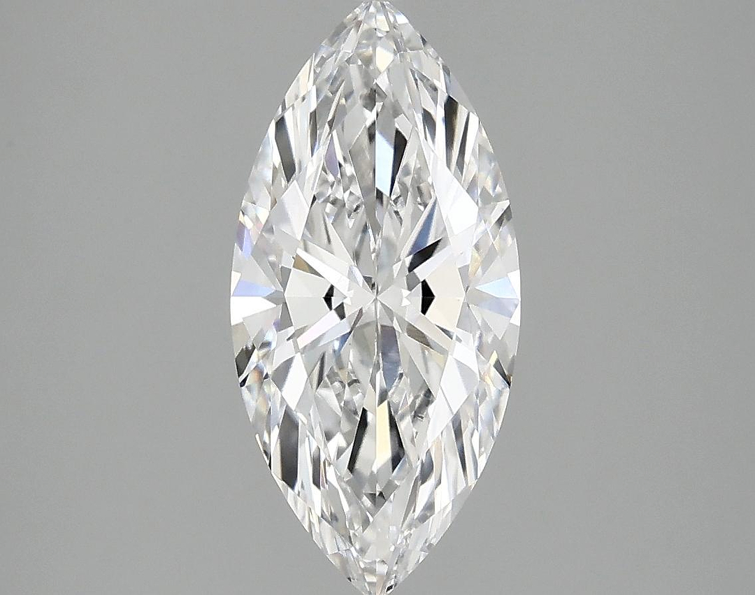 1.89 Carat Marquise Shaped Excellent Cut VVS2 IGI Certified Lab Grown Diamond