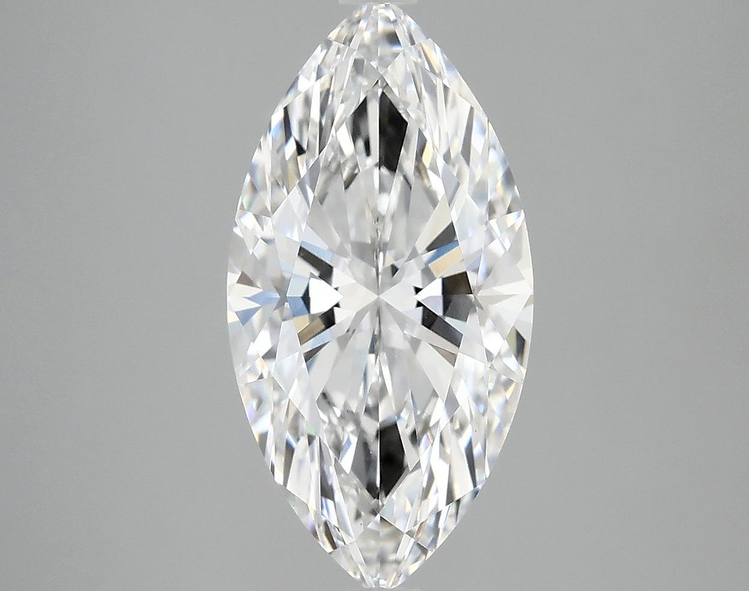 3.04 Carat Marquise Shaped Ideal Cut VVS2 IGI Certified Lab Grown Diamond