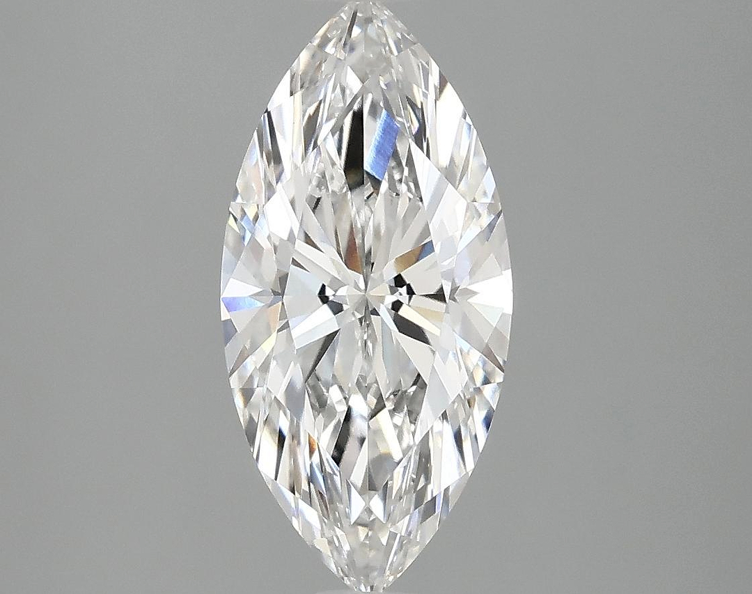 2.1 Carat Marquise Shaped Excellent Cut VVS2 IGI Certified Lab Grown Diamond