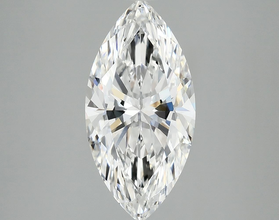 3.08 Carat Marquise Shaped Ideal Cut VVS2 IGI Certified Lab Grown Diamond