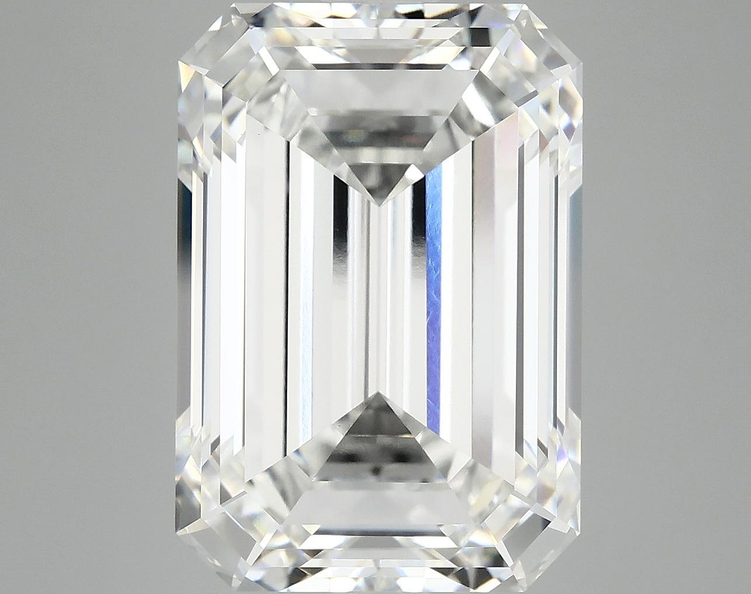 10.57 Carat Emerald Shaped Ideal Cut VVS2 IGI Certified Lab Grown Diamond