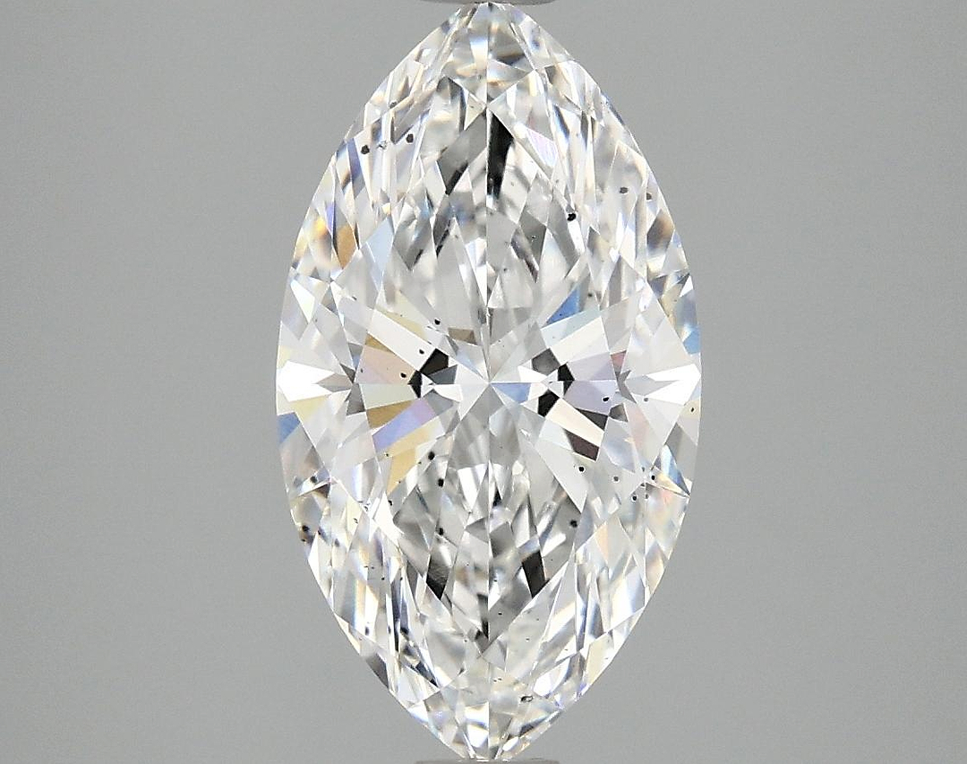 2.51 Carat Marquise Shaped Excellent Cut SI1 IGI Certified Lab Grown Diamond