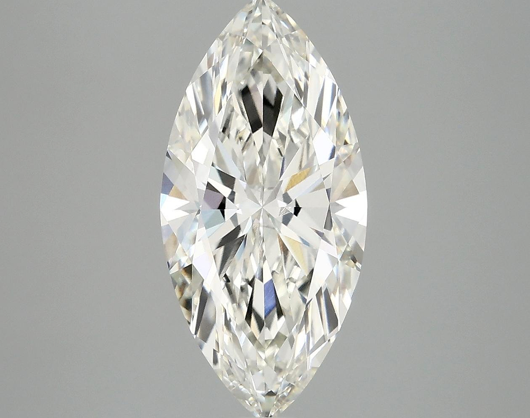 2.99 Carat Marquise Shaped Excellent Cut VVS2 IGI Certified Lab Grown Diamond