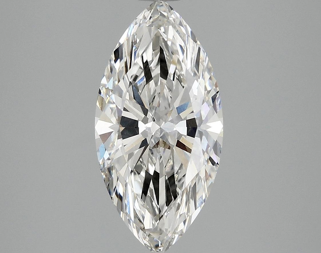 2.1 Carat Marquise Shaped Ideal Cut VVS2 IGI Certified Lab Grown Diamond