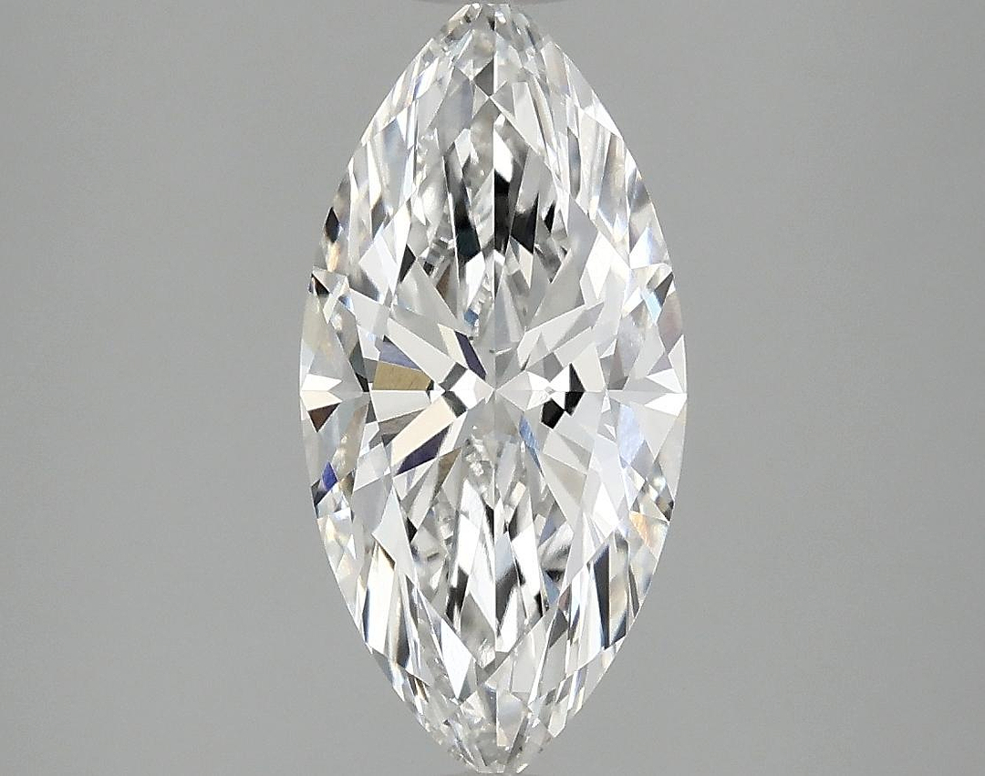 2.04 Carat Marquise Shaped Excellent Cut VVS2 IGI Certified Lab Grown Diamond