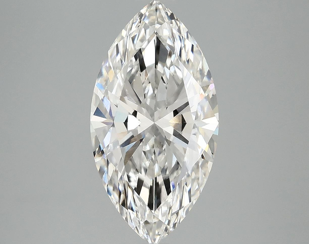 3.1 Carat Marquise Shaped Ideal Cut VVS2 IGI Certified Lab Grown Diamond
