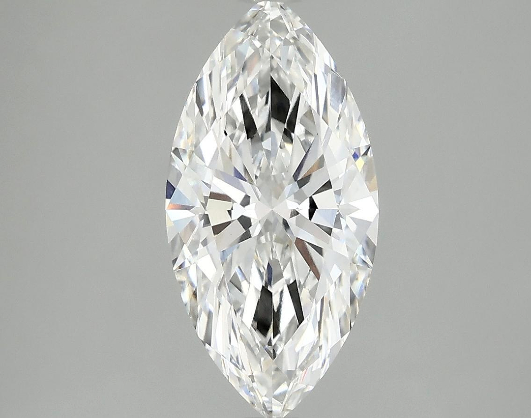 2.08 Carat Marquise Shaped Ideal Cut VVS2 IGI Certified Lab Grown Diamond
