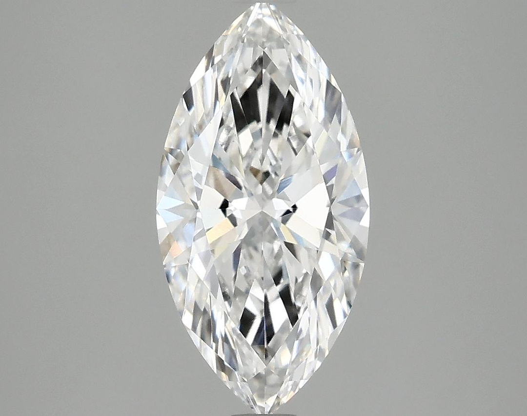 2.02 Carat Marquise Shaped Ideal Cut VVS2 IGI Certified Lab Grown Diamond