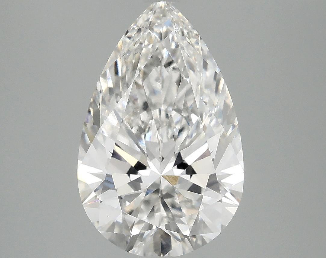 3.06 Carat Pear Shaped Ideal Cut VS1 IGI Certified Lab Grown Diamond