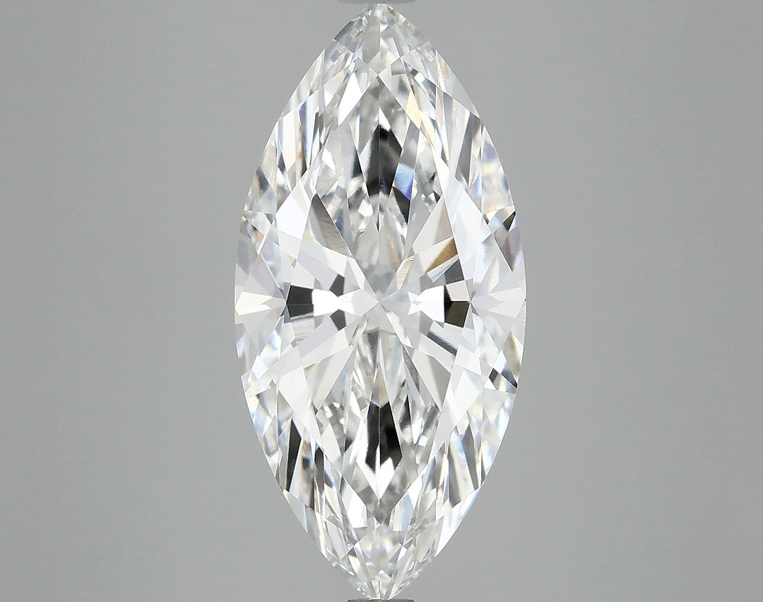 4.83 Carat Marquise Shaped Excellent Cut VVS2 IGI Certified Lab Grown Diamond