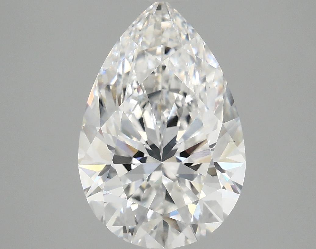3.09 Carat Pear Shaped Excellent Cut VS1 IGI Certified Lab Grown Diamond