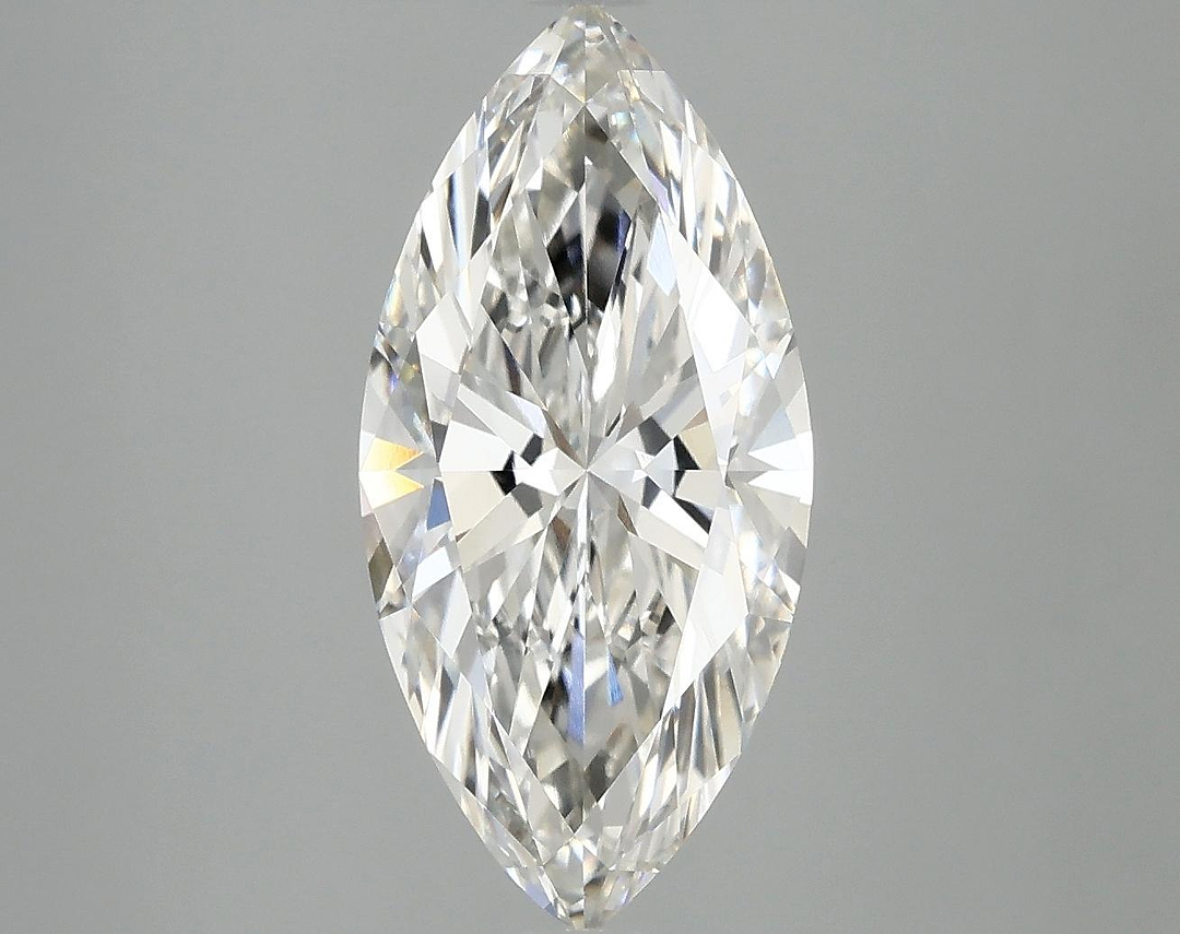 3.01 Carat Marquise Shaped Excellent Cut VVS2 IGI Certified Lab Grown Diamond