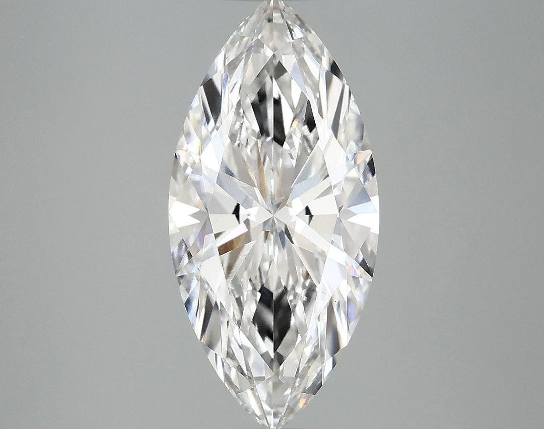 3.09 Carat Marquise Shaped Excellent Cut VS1 IGI Certified Lab Grown Diamond