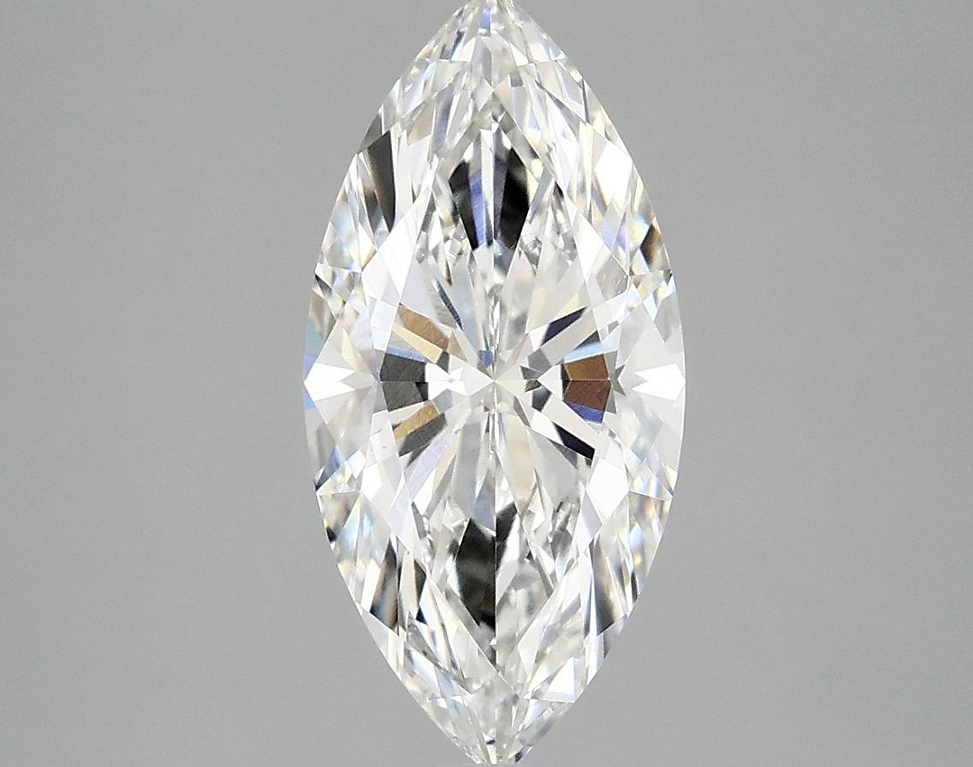 2.09 Carat Marquise Shaped Excellent Cut VVS2 IGI Certified Lab Grown Diamond
