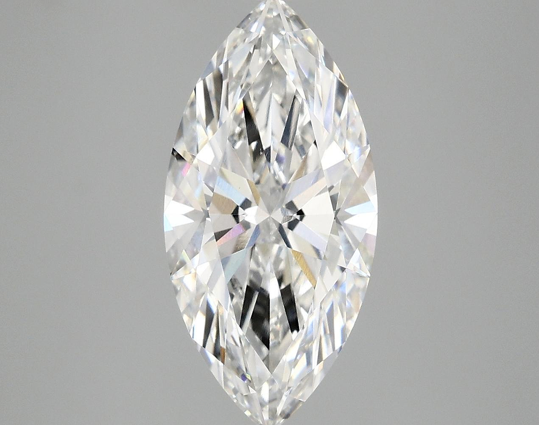 3.02 Carat Marquise Shaped Excellent Cut VVS2 IGI Certified Lab Grown Diamond
