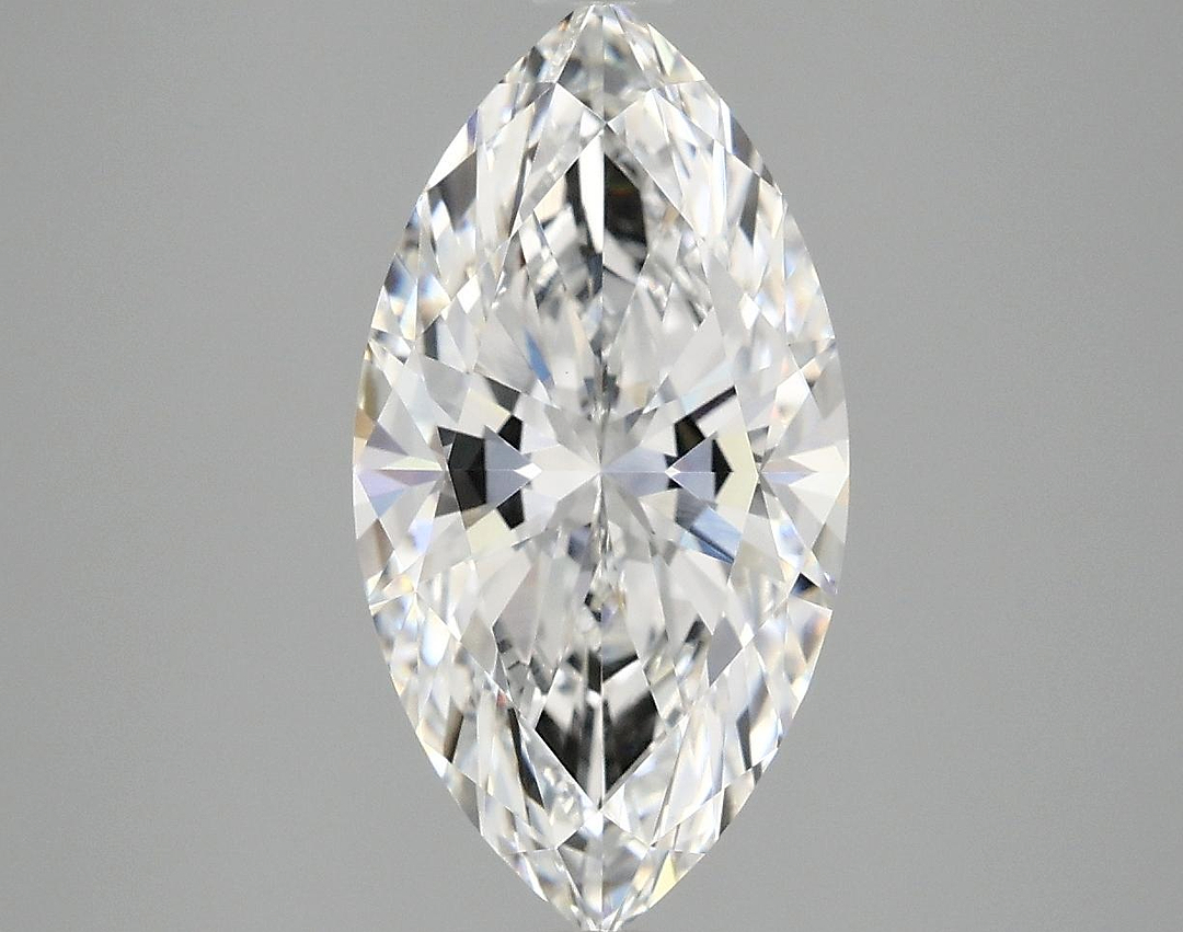 3.02 Carat Marquise Shaped Ideal Cut VVS2 IGI Certified Lab Grown Diamond
