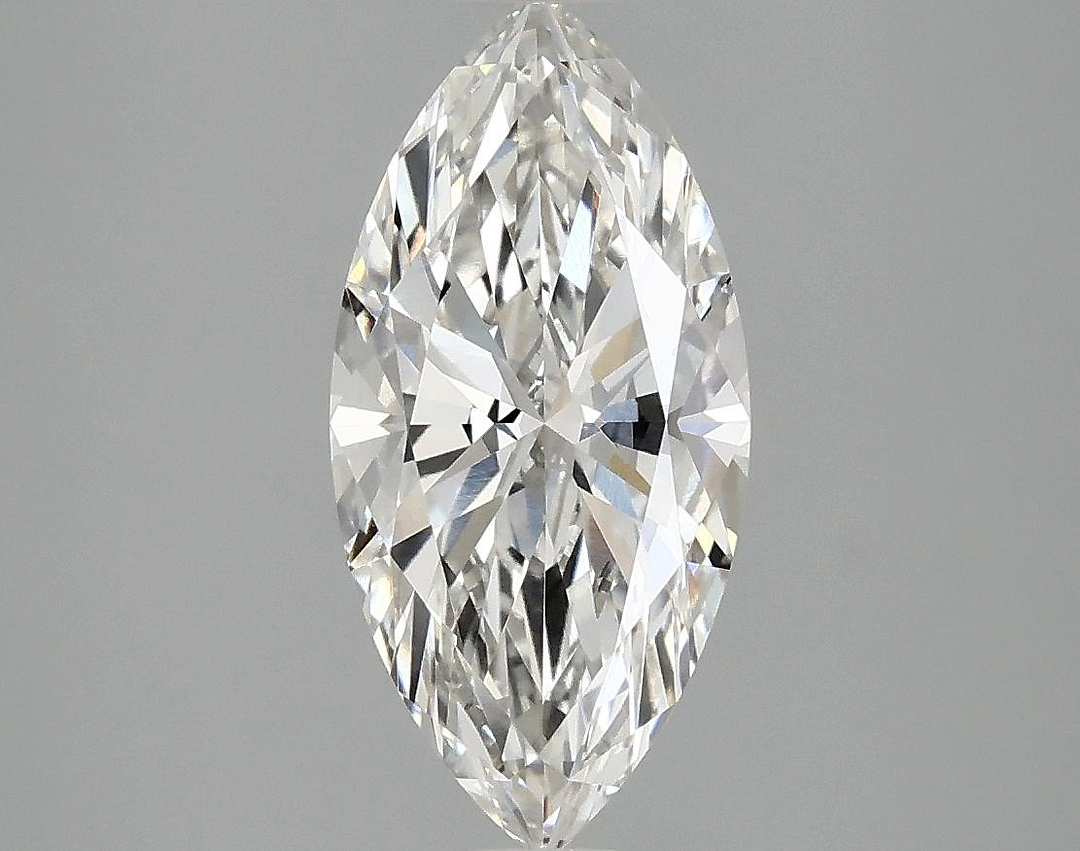 2.02 Carat Marquise Shaped Excellent Cut VVS2 IGI Certified Lab Grown Diamond