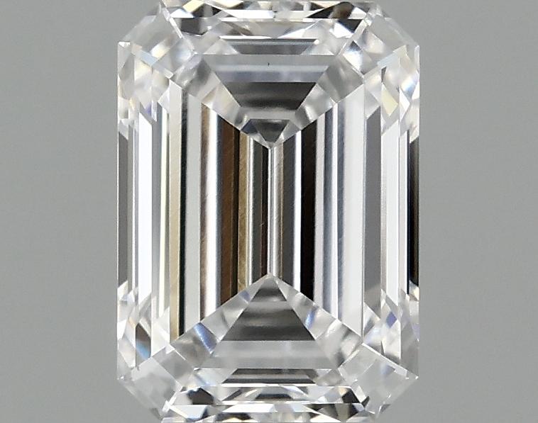 0.99 Carat Emerald Shaped Ideal Cut VVS2 IGI Certified Lab Grown Diamond