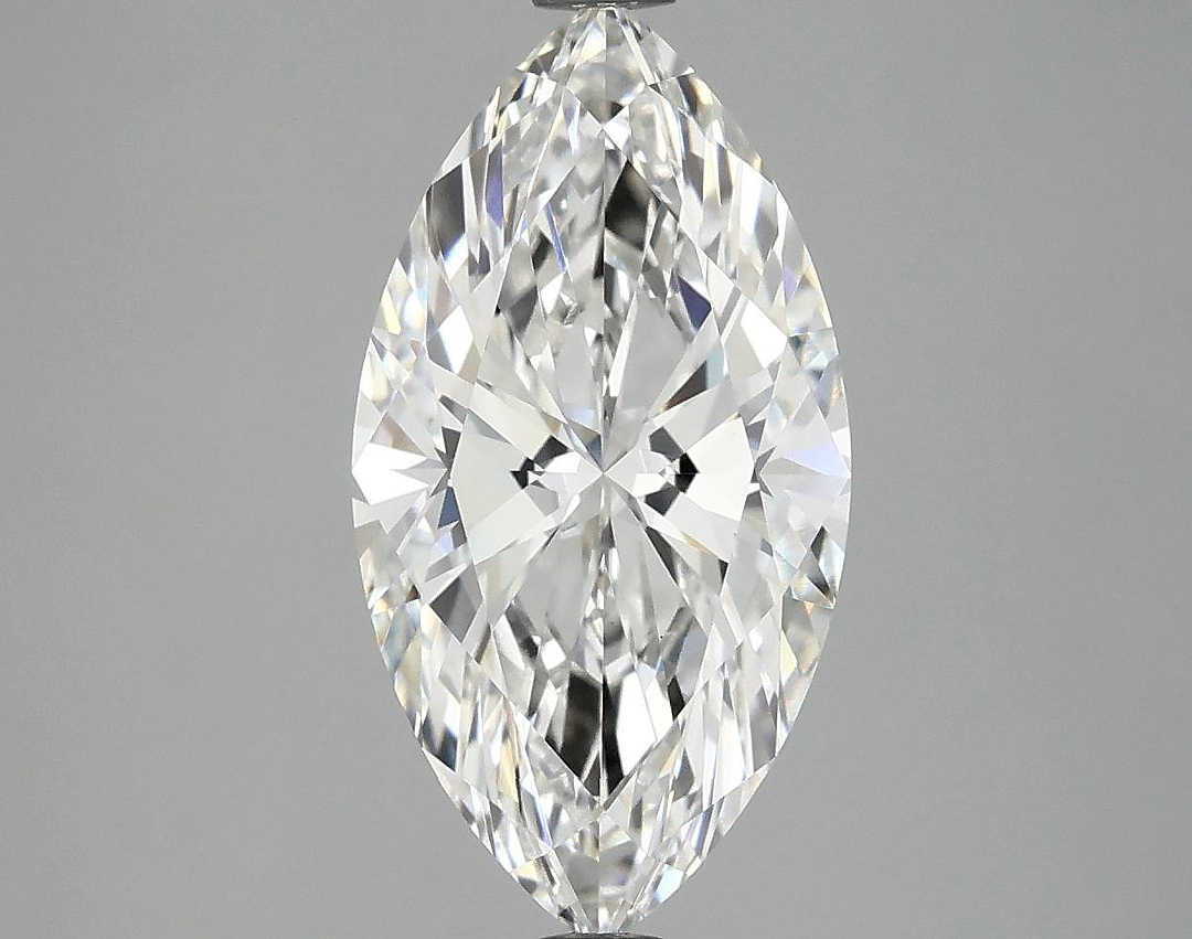 2.98 Carat Marquise Shaped Excellent Cut VVS2 IGI Certified Lab Grown Diamond