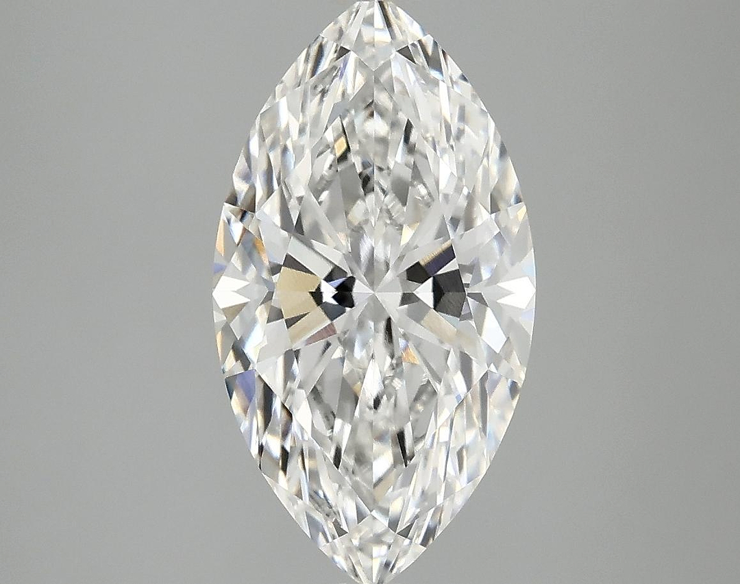 3.02 Carat Marquise Shaped Excellent Cut VVS2 IGI Certified Lab Grown Diamond