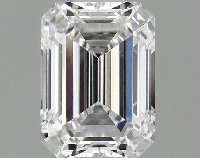 1.1 Carat Emerald Shaped Excellent Cut VVS2 IGI Certified Lab Grown Diamond