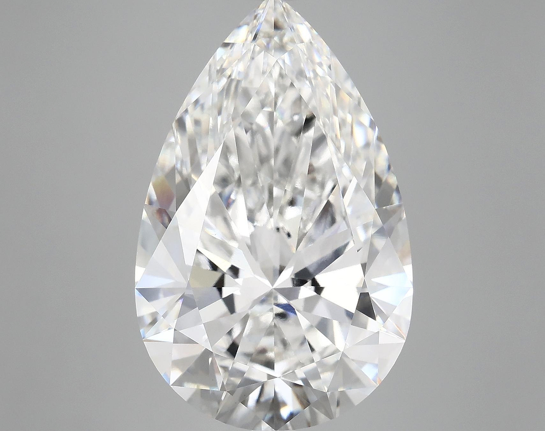 10.22 Carat Pear Shaped Ideal Cut VVS2 IGI Certified Lab Grown Diamond