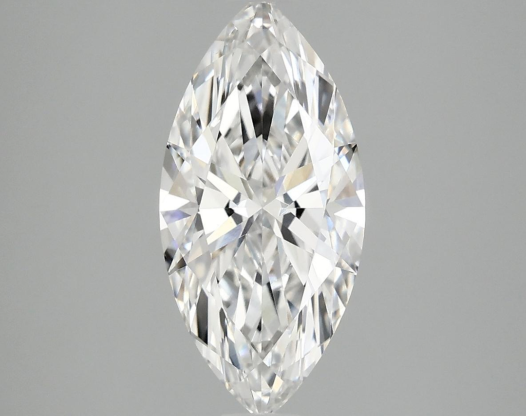 1.9 Carat Marquise Shaped Excellent Cut VVS2 IGI Certified Lab Grown Diamond