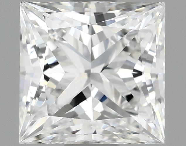 0.97 Carat Princess Shaped Ideal Cut VVS2 IGI Certified Lab Grown Diamond