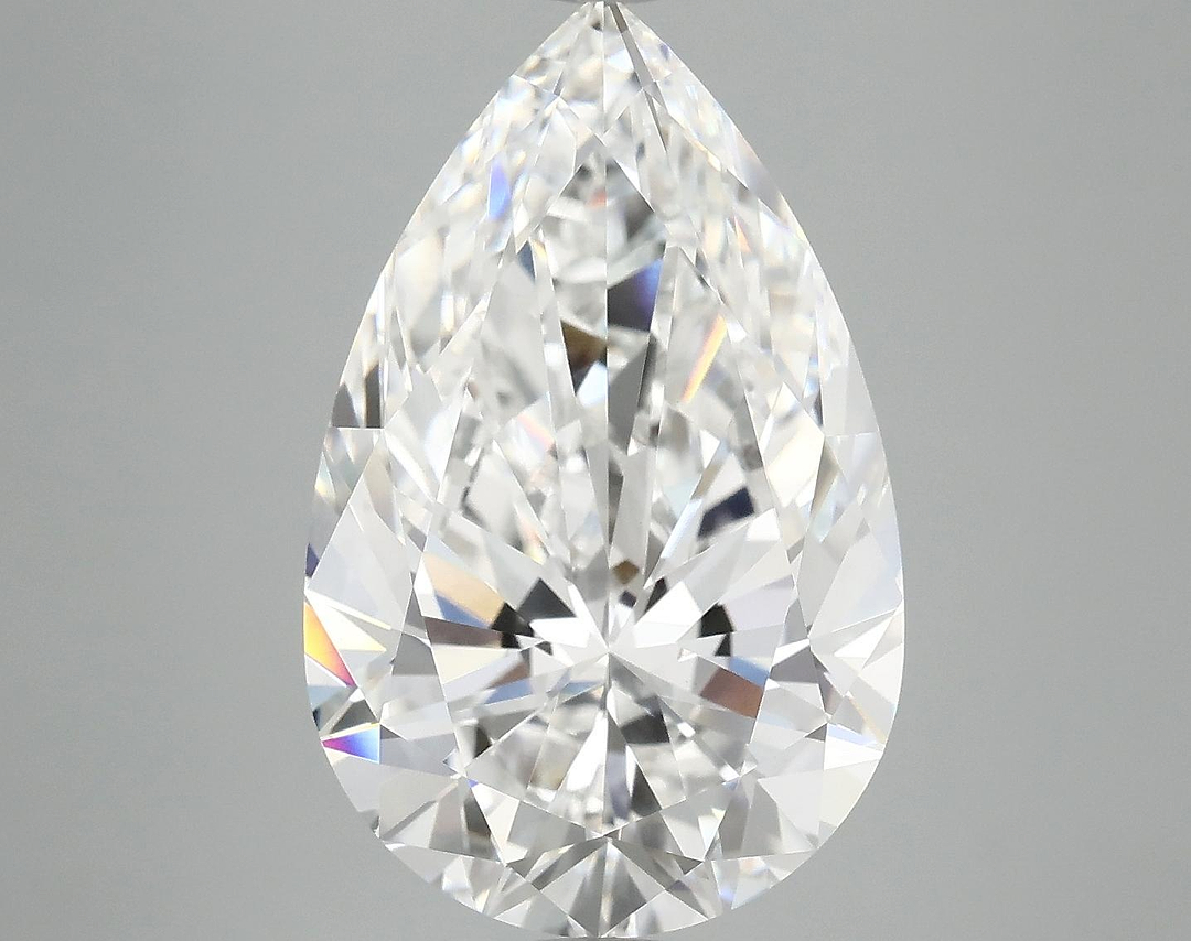 7.15 Carat Pear Shaped Ideal Cut VVS2 IGI Certified Lab Grown Diamond