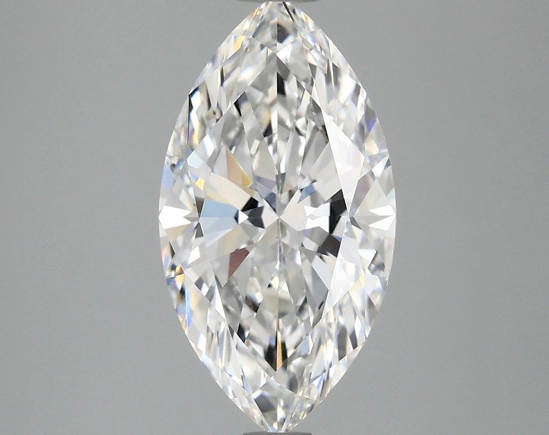 3.07 Carat Marquise Shaped Excellent Cut VS1 IGI Certified Lab Grown Diamond