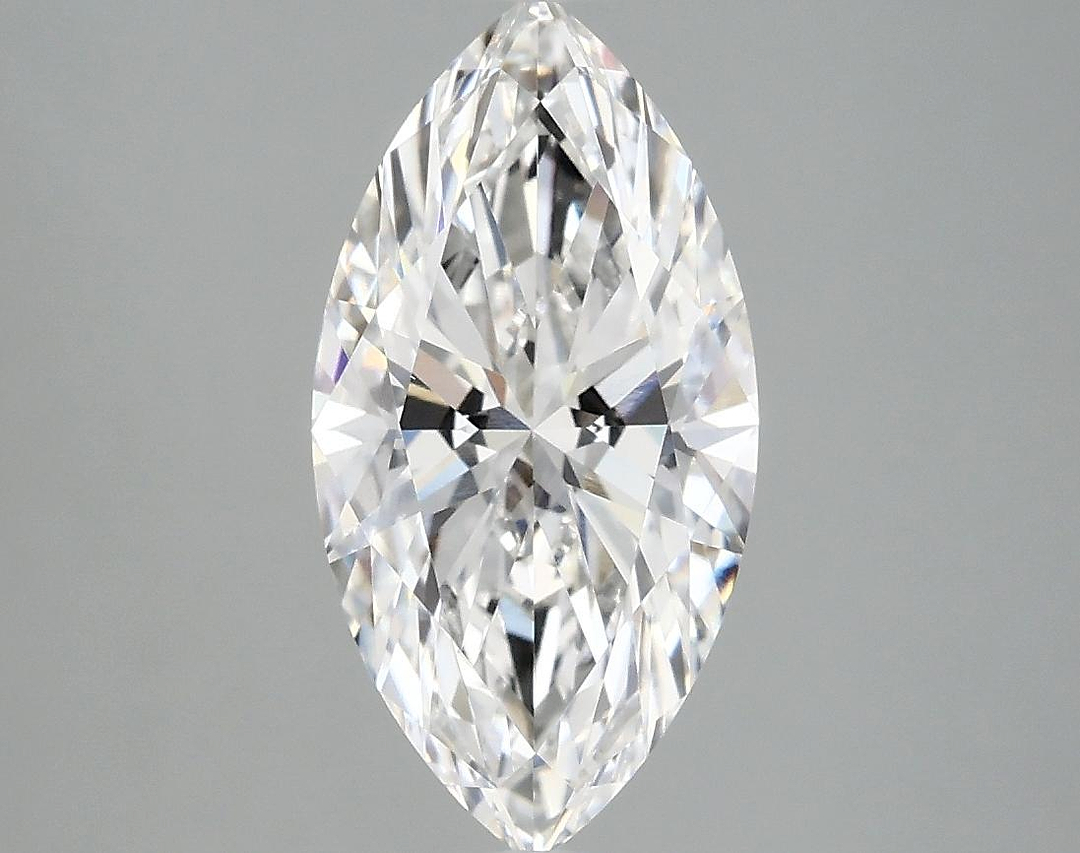 2.1 Carat Marquise Shaped Ideal Cut VVS2 IGI Certified Lab Grown Diamond