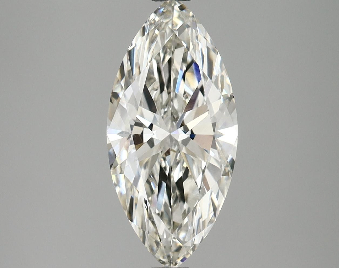 3.09 Carat Marquise Shaped Ideal Cut VVS2 IGI Certified Lab Grown Diamond
