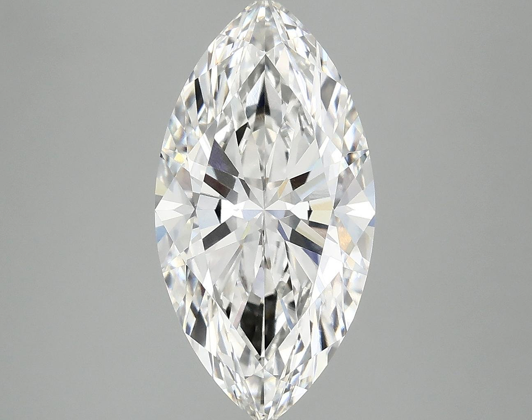 3.56 Carat Marquise Shaped Ideal Cut VVS2 IGI Certified Lab Grown Diamond