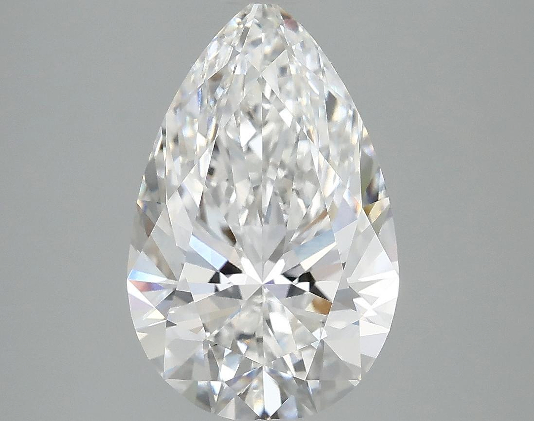 3.1 Carat Pear Shaped Ideal Cut VS2 IGI Certified Lab Grown Diamond