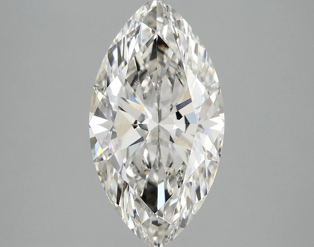 3.02 Carat Marquise Shaped Excellent Cut VVS2 IGI Certified Lab Grown Diamond