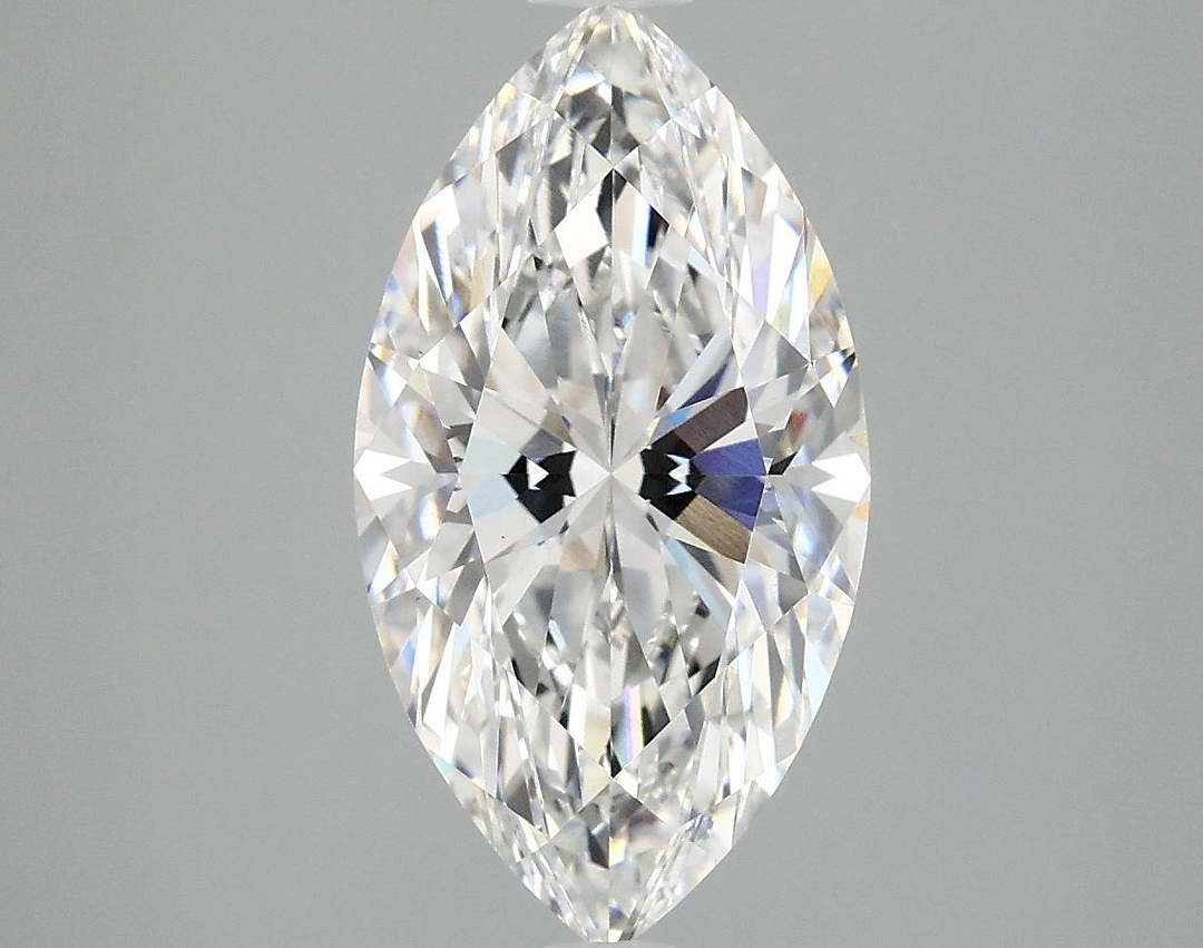 3.01 Carat Marquise Shaped Excellent Cut VVS2 IGI Certified Lab Grown Diamond
