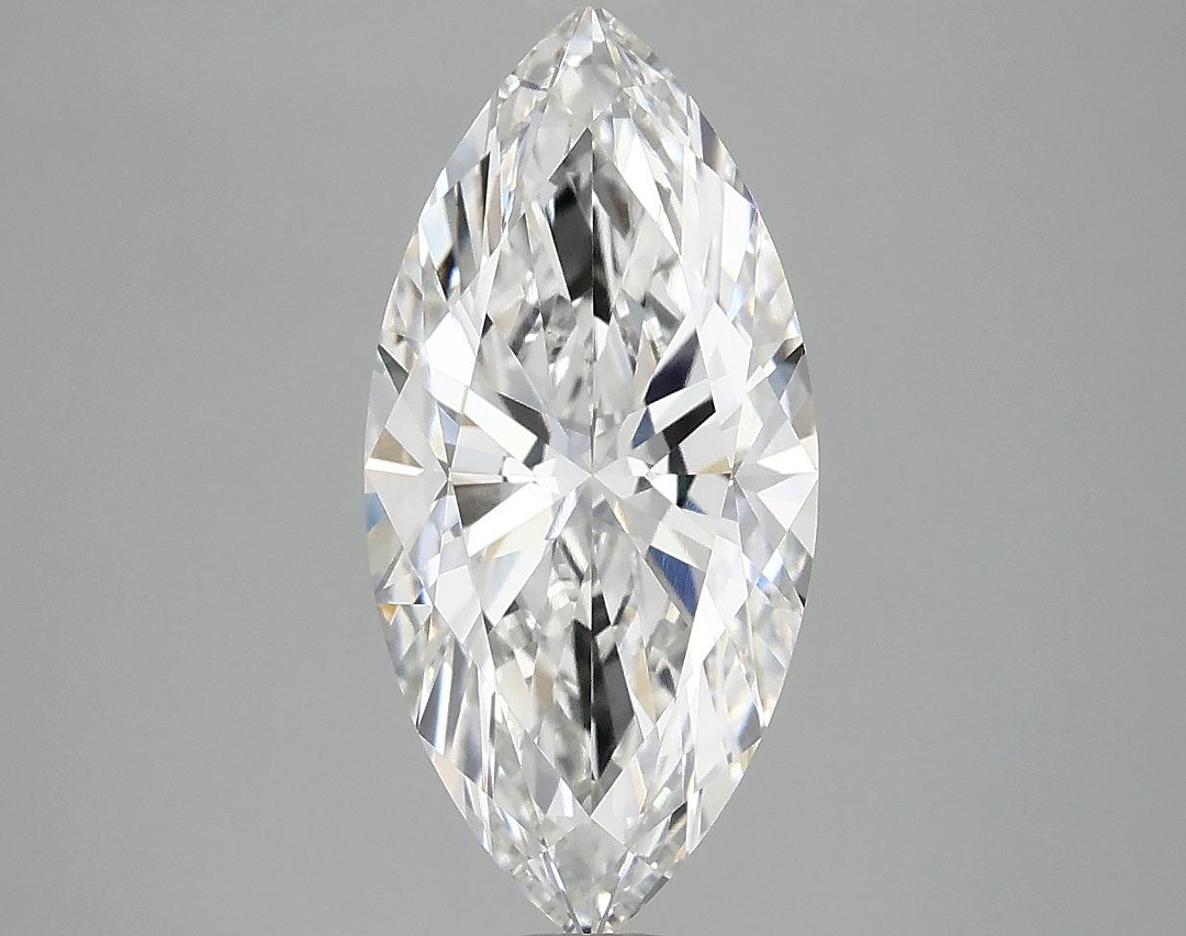 2.01 Carat Marquise Shaped Excellent Cut VVS2 IGI Certified Lab Grown Diamond