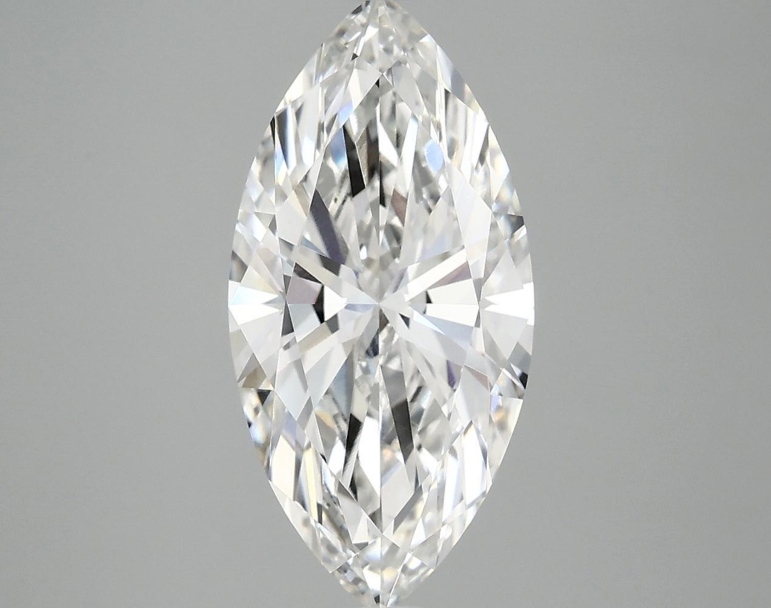 3.0 Carat Marquise Shaped Ideal Cut VVS2 IGI Certified Lab Grown Diamond