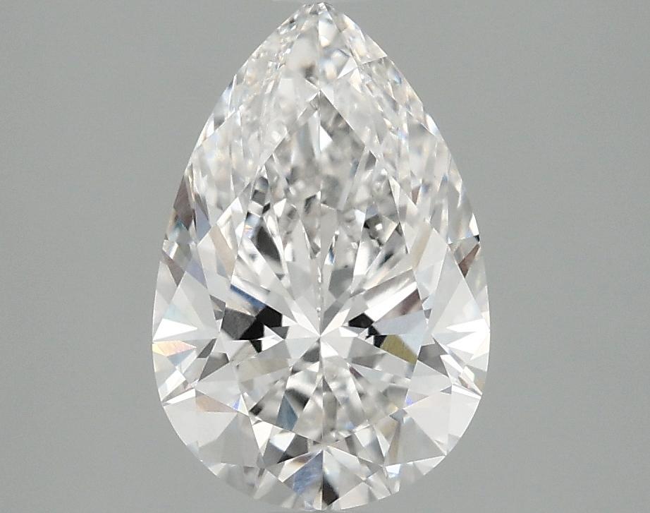 2.06 Carat Pear Shaped Excellent Cut VVS2 IGI Certified Lab Grown Diamond