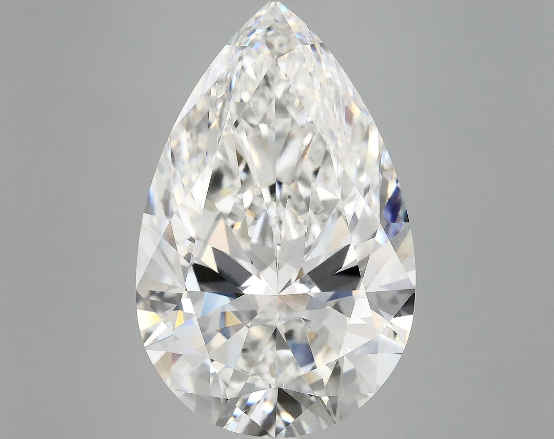 10.43 Carat Pear Shaped Ideal Cut VVS2 IGI Certified Lab Grown Diamond