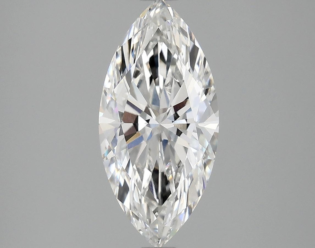 2.04 Carat Marquise Shaped Excellent Cut VVS2 IGI Certified Lab Grown Diamond