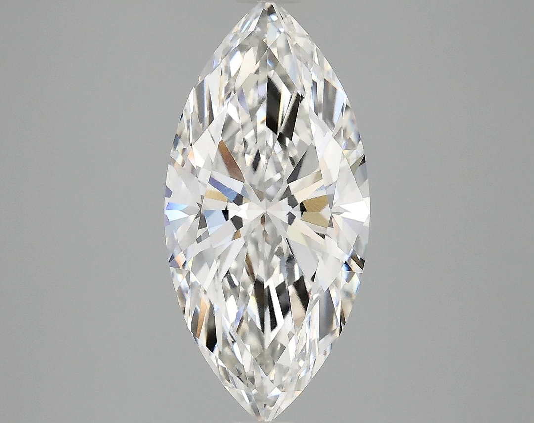 3.0 Carat Marquise Shaped Excellent Cut VVS2 IGI Certified Lab Grown Diamond