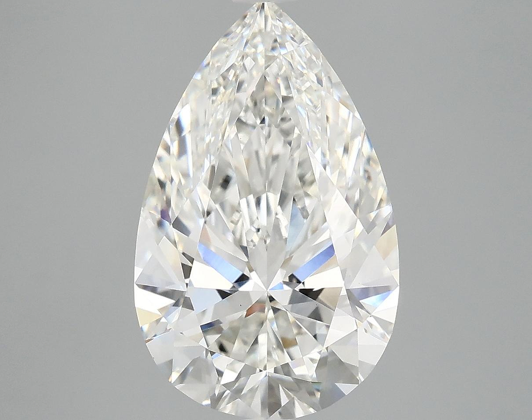 4.02 Carat Pear Shaped Ideal Cut VS1 IGI Certified Lab Grown Diamond