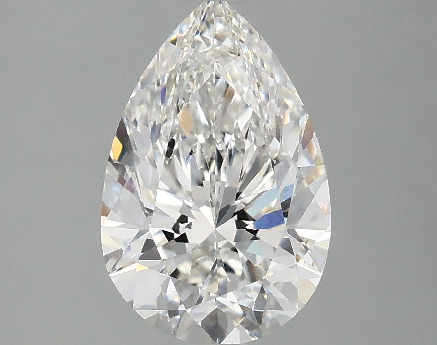 2.06 Carat Pear Shaped Excellent Cut VVS2 IGI Certified Lab Grown Diamond