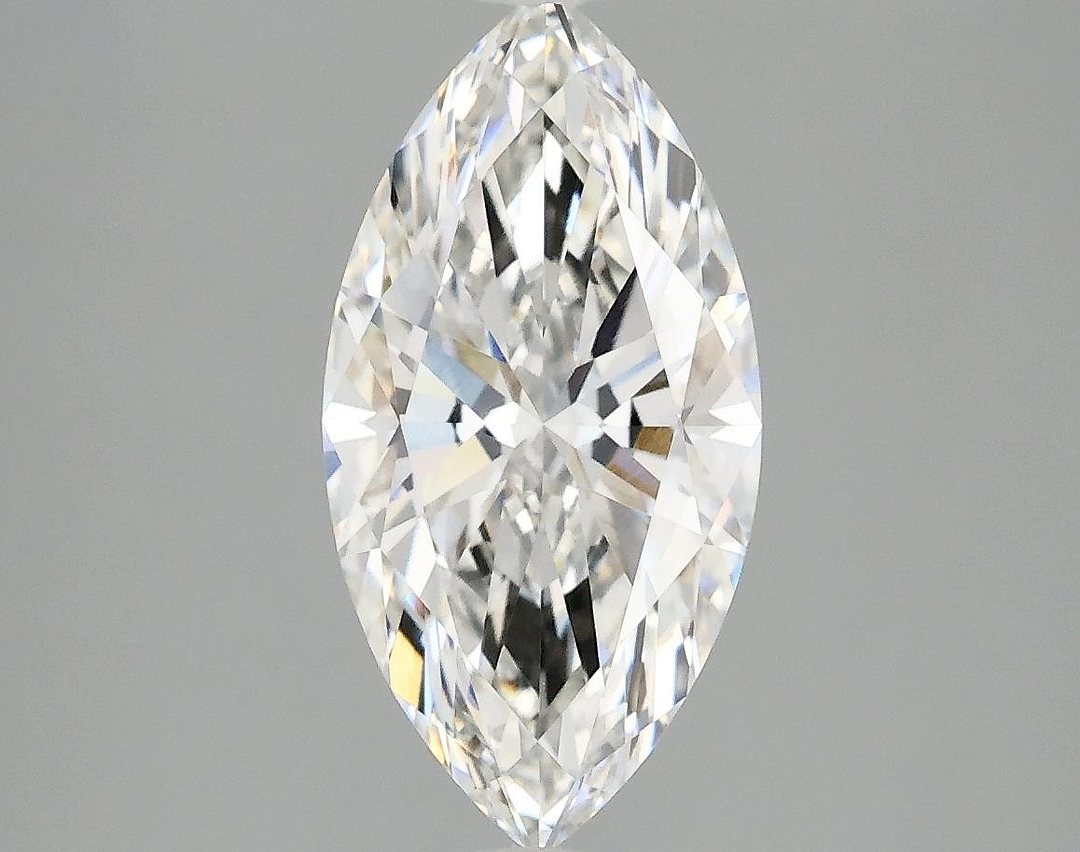 2.02 Carat Marquise Shaped Ideal Cut VVS2 IGI Certified Lab Grown Diamond