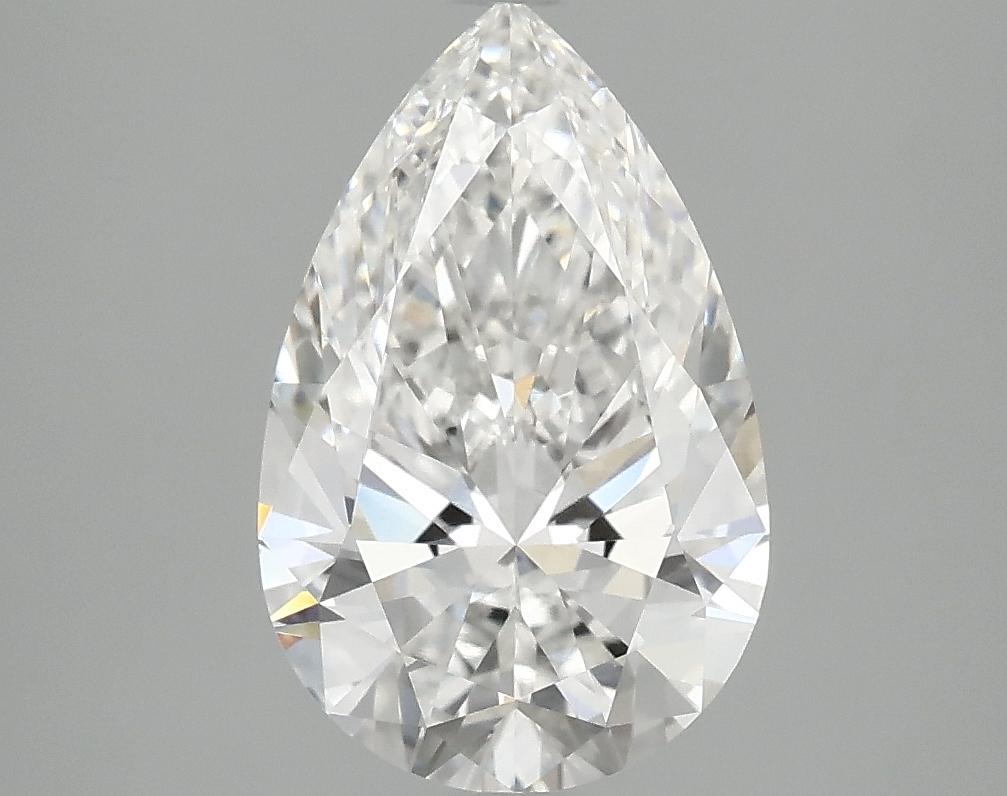 2.5 Carat Pear Shaped Ideal Cut VS1 IGI Certified Lab Grown Diamond