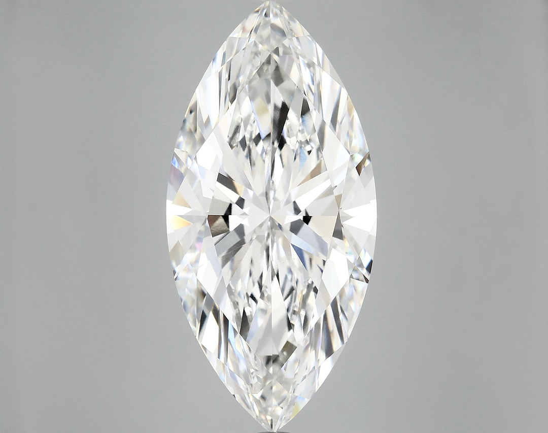 10.11 Carat Marquise Shaped Excellent Cut VVS2 IGI Certified Lab Grown Diamond