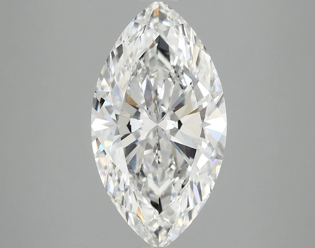 2.99 Carat Marquise Shaped Excellent Cut VVS2 IGI Certified Lab Grown Diamond