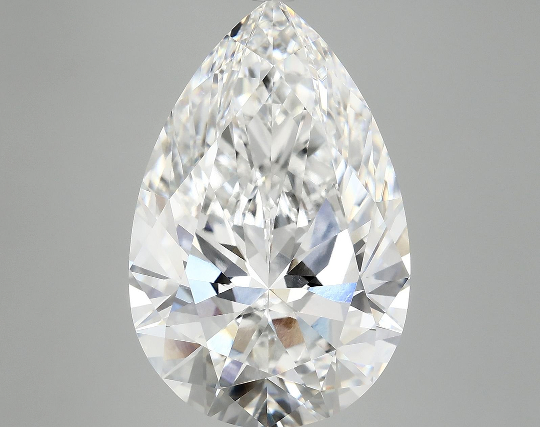 10.2 Carat Pear Shaped Excellent Cut VVS2 IGI Certified Lab Grown Diamond